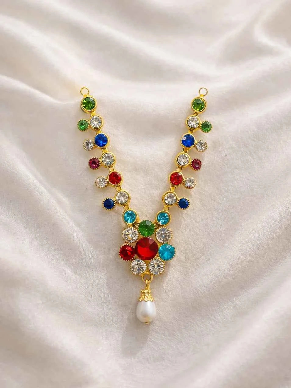 Designer Multicolor Stone Mala for God
