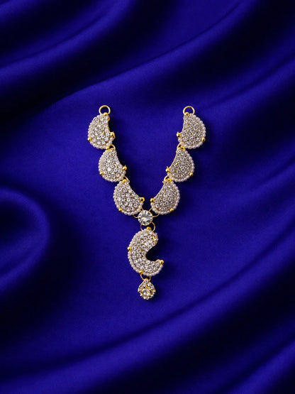 Designer silver pearl Laddu Gopal jewellery for elegant divine shringar