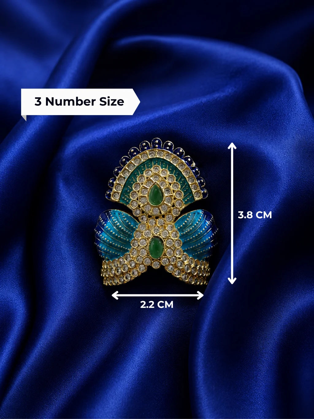 Dev Meena Mukut for Deity