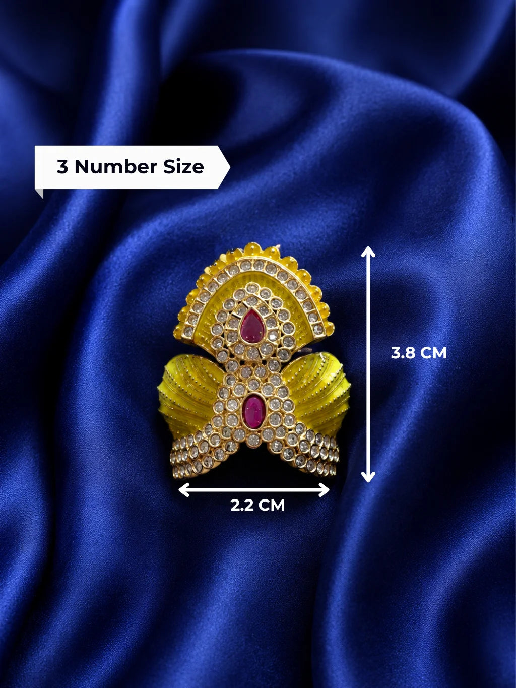 Dev Meena Mukut for Deity