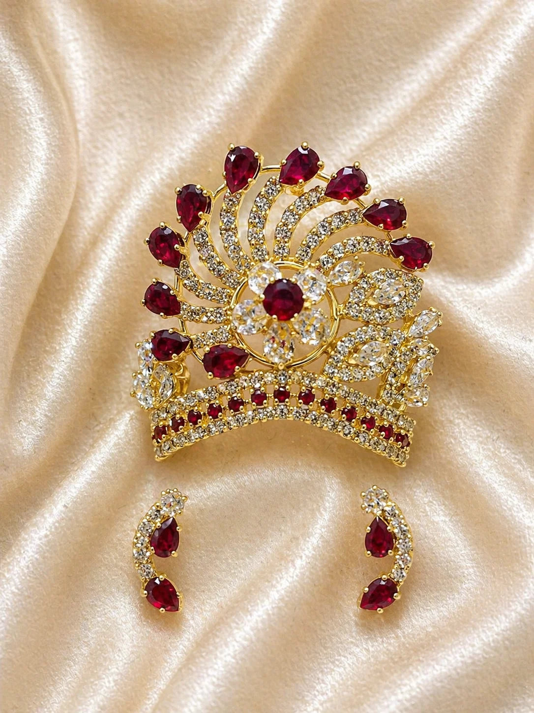Divine Ratna Mukut for Deity