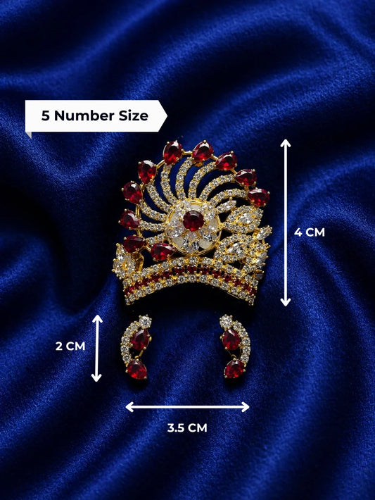 Divine Ratna Mukut for Deity