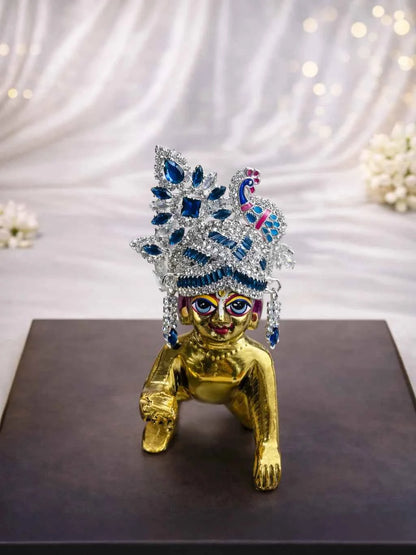Divine Blue Mukut for God