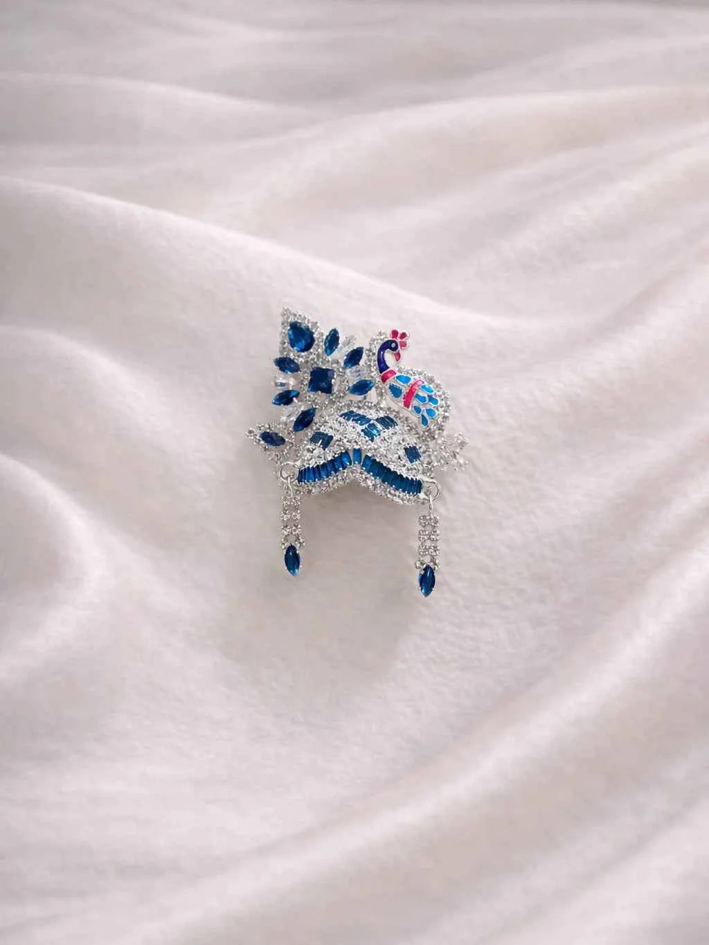 Divine Blue Mukut for God