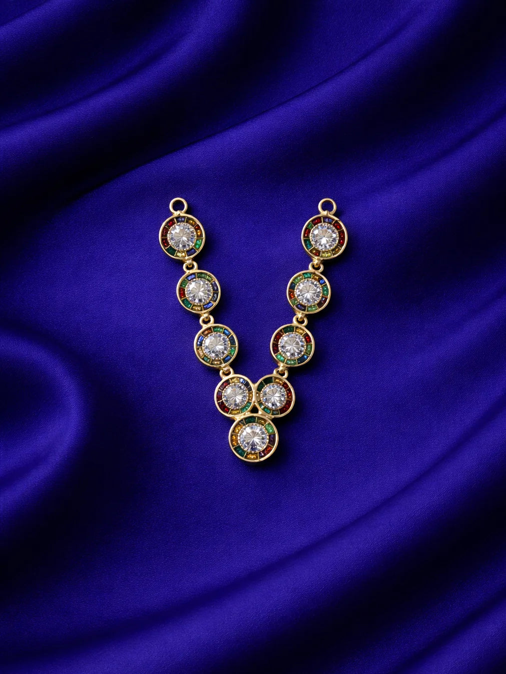 Divine multicolor Laddu Gopal jewellery for festive royal shringar