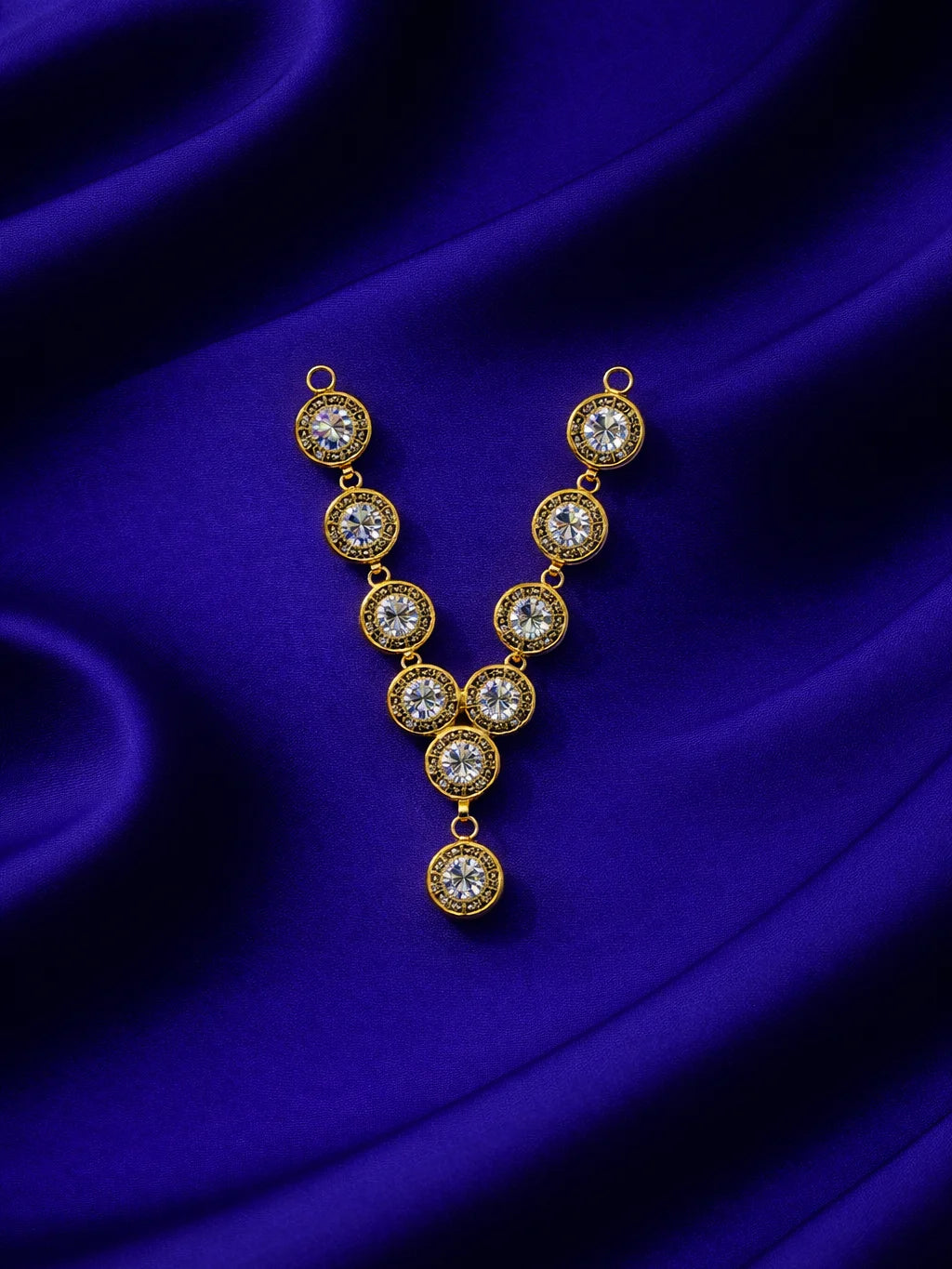 Divine silver color Laddu Gopal jewellery for peaceful royal shringar