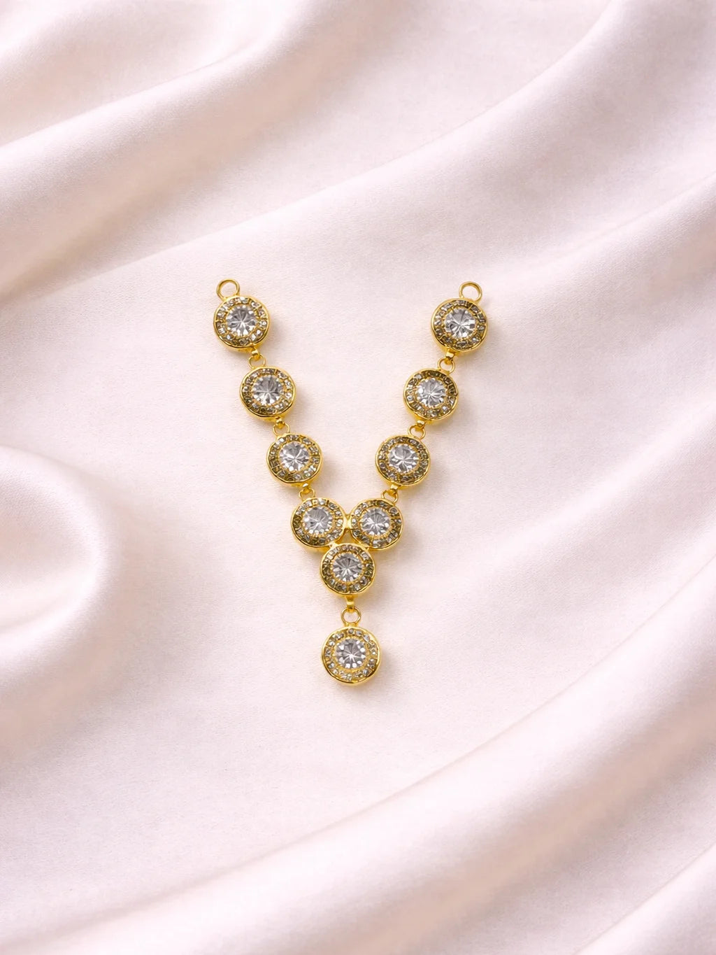 Divine silver color Laddu Gopal jewellery for peaceful royal shringar