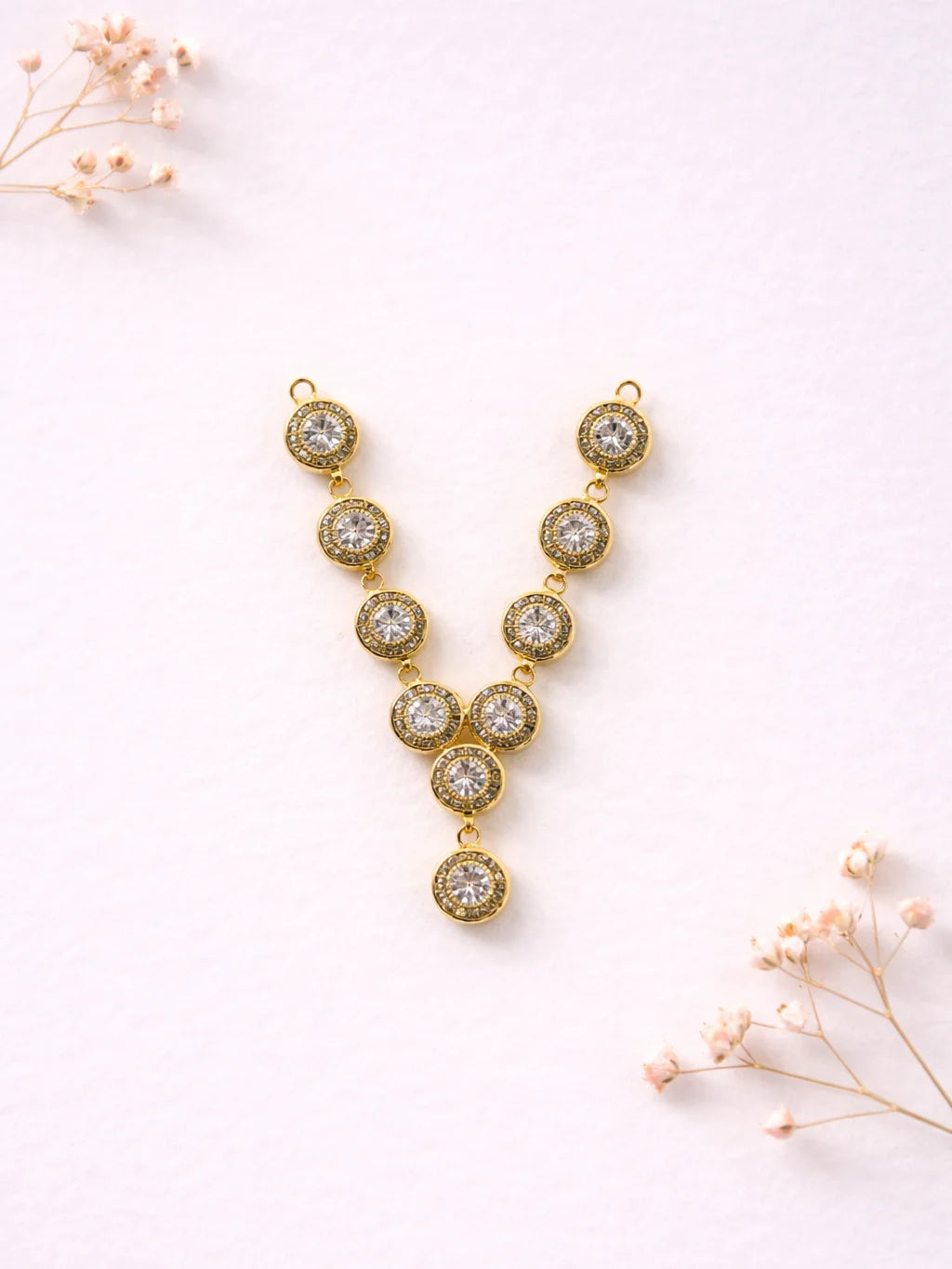 Divine silver color Laddu Gopal jewellery for peaceful royal shringar