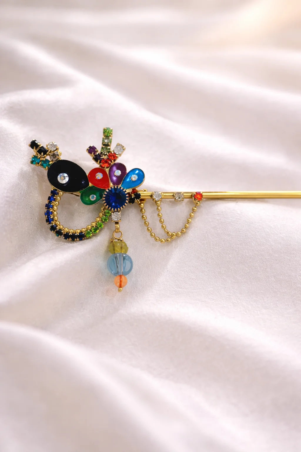 Elegant Laddu Gopal Basuri - Multicolor Design