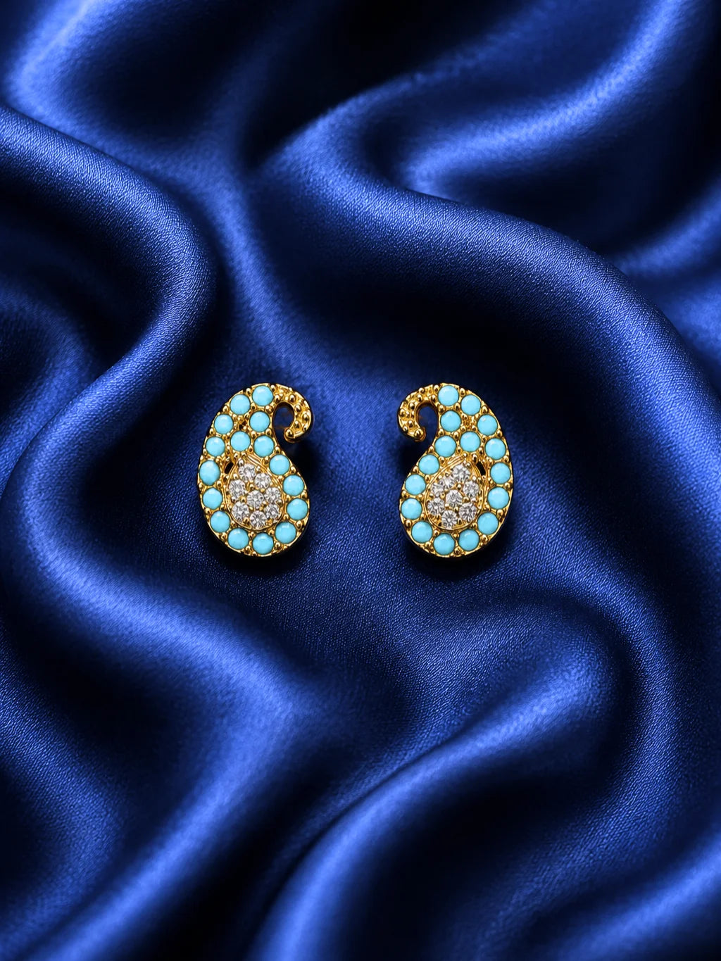 Floral AD  Earrings for Deity