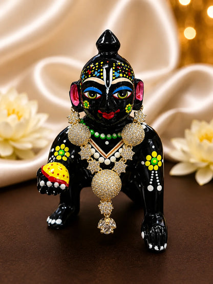 Floral AD Necklace for Deity