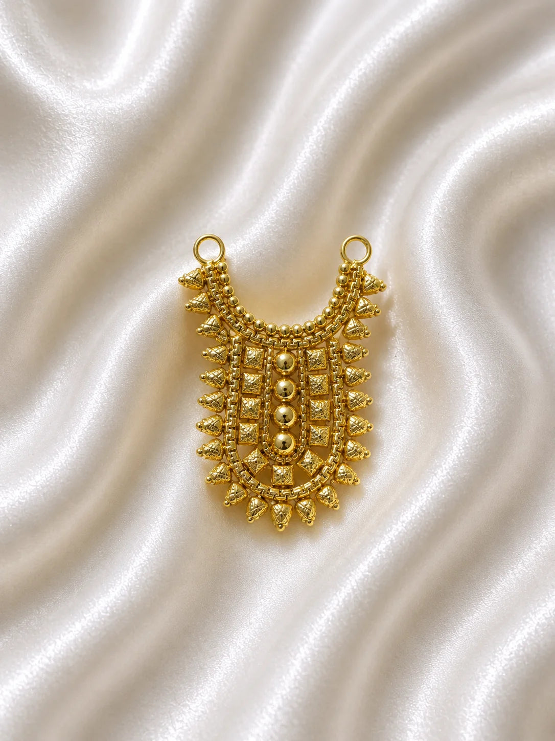 Gold-Plated Rajsi Jewellery for Deity