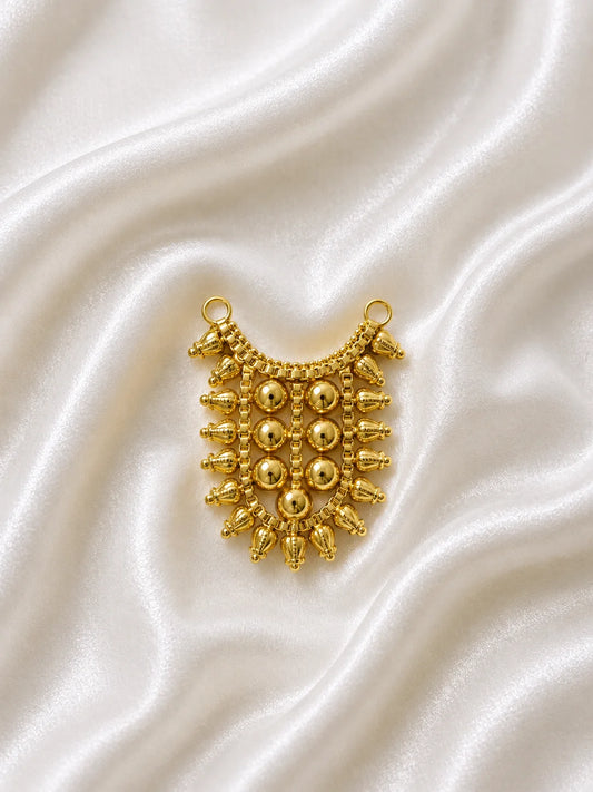Gold-Plated Rajwadi Jewellery for Deity
