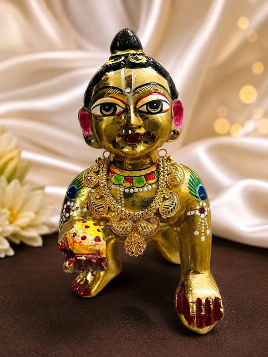 Gold-Plated Royal Haar for Deity