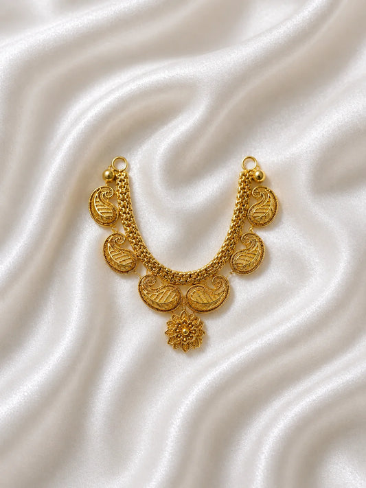 Gold-Plated Royal Haar for Deity