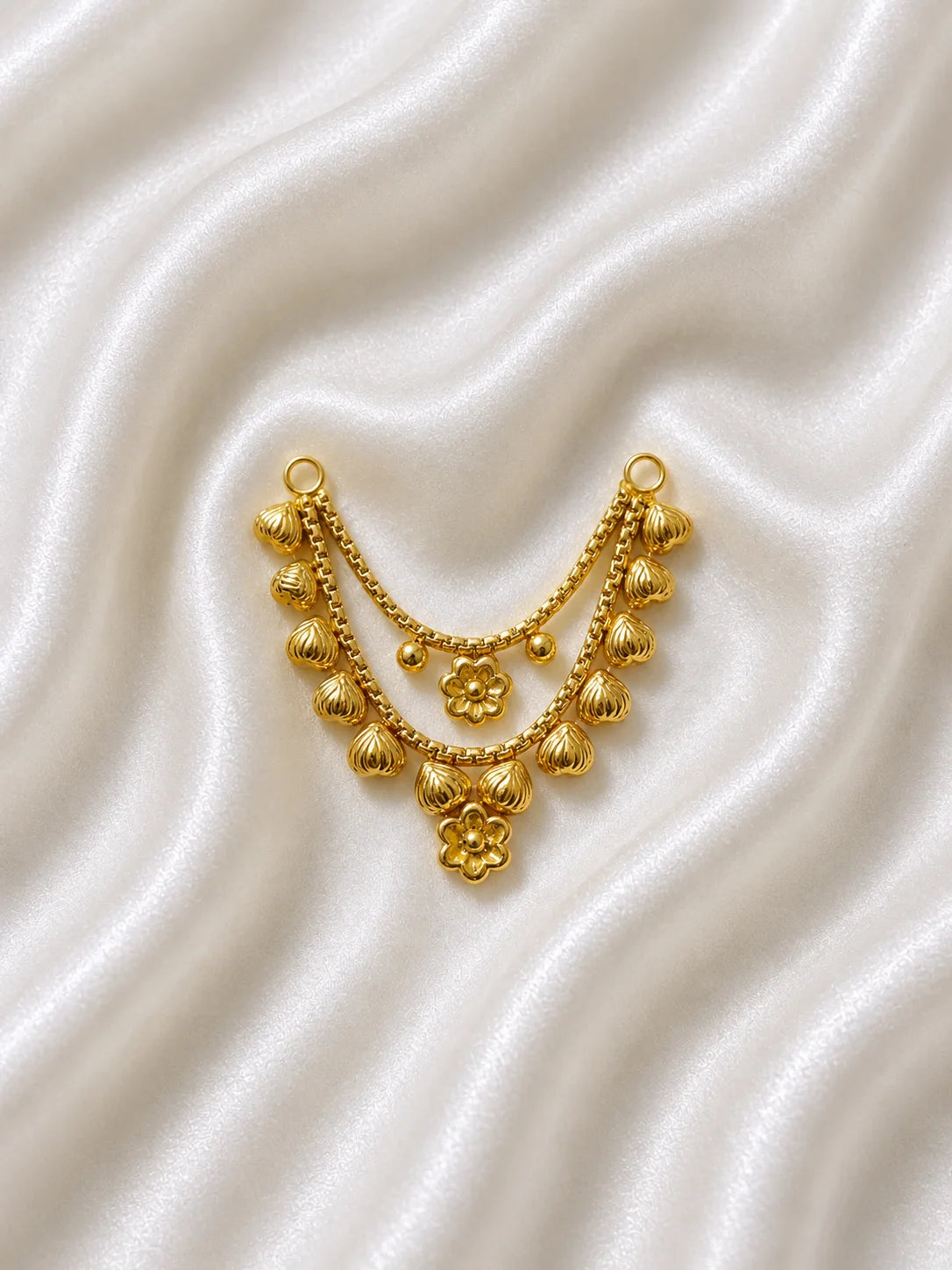 Gold-Plated Utsav Haar for Deity