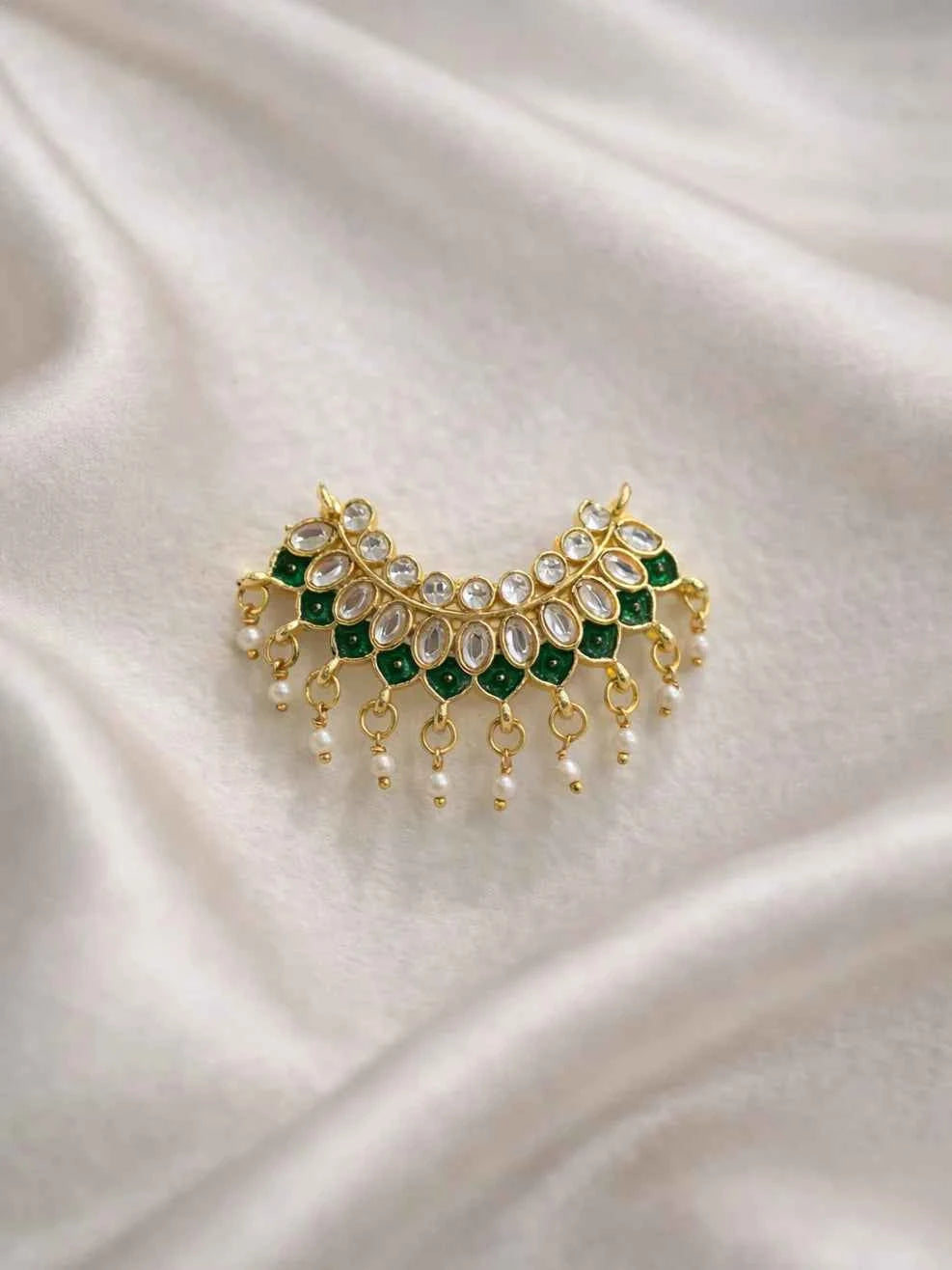 Green Choker Jewellery for God