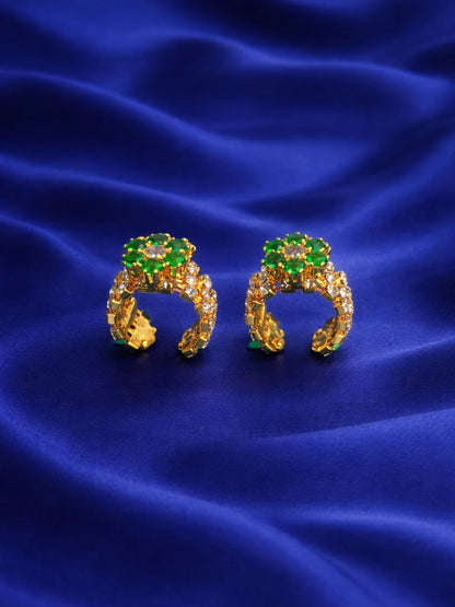 Green Flower Bangles for Laddu Gopal