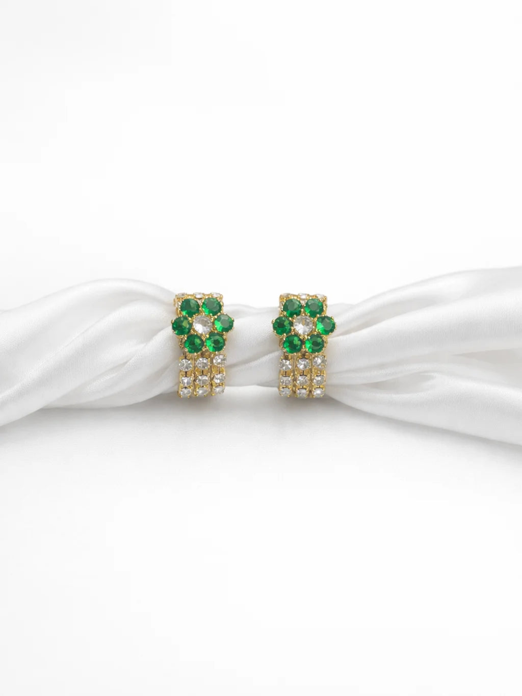 Green Flower Bangles for Laddu Gopal