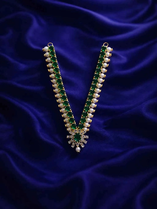 Green Premium AD Work God Jewellery