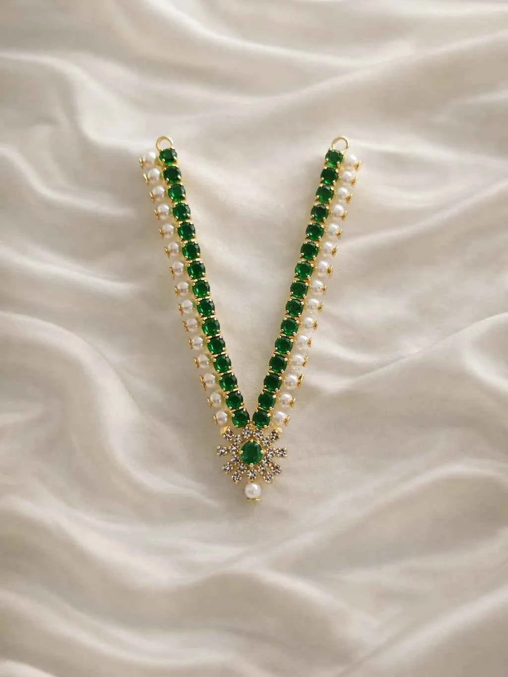 Green Premium AD Work God Jewellery