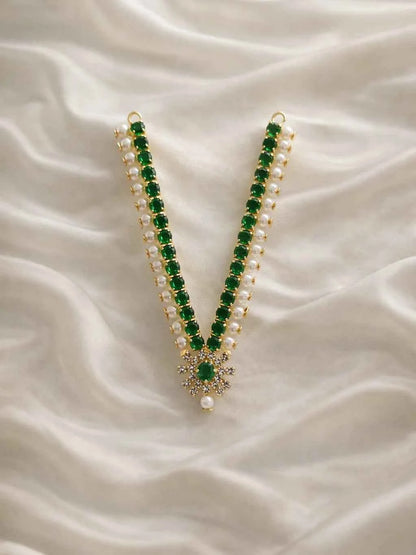 Green Premium AD Work God Jewellery