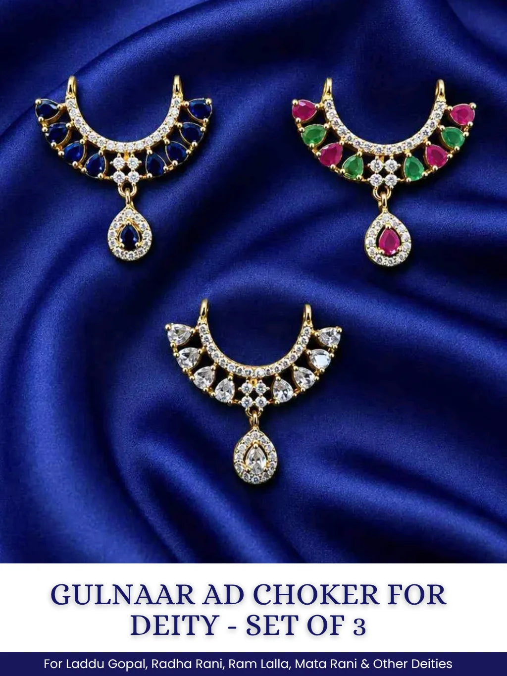 Gulnaar AD Choker for Deity - Set of 3