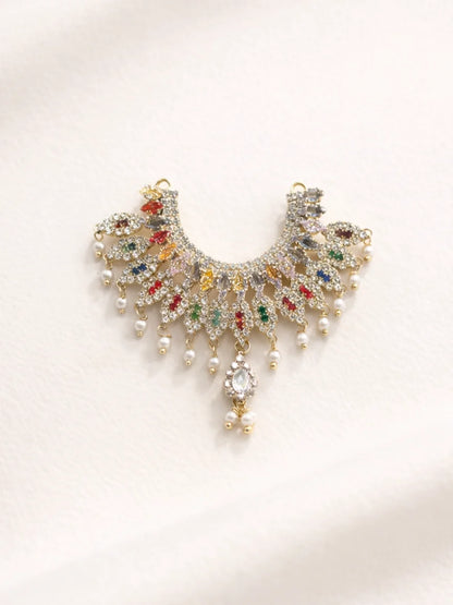 Handcrafted AD stone Laddu Gopal jewellery for royal festive shringar