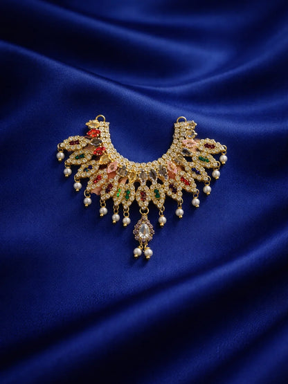 Handcrafted AD stone Laddu Gopal jewellery for royal festive shringar