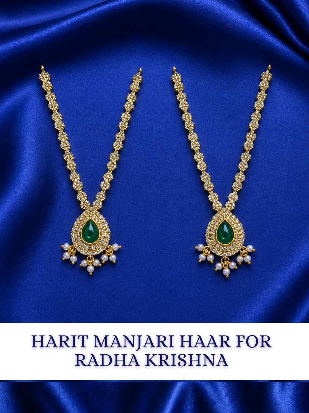 Harit Manjari Haar for Radha Krishna