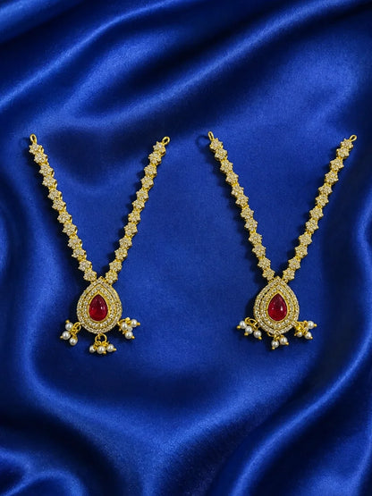 Harit Manjari Haar for Radha Krishna