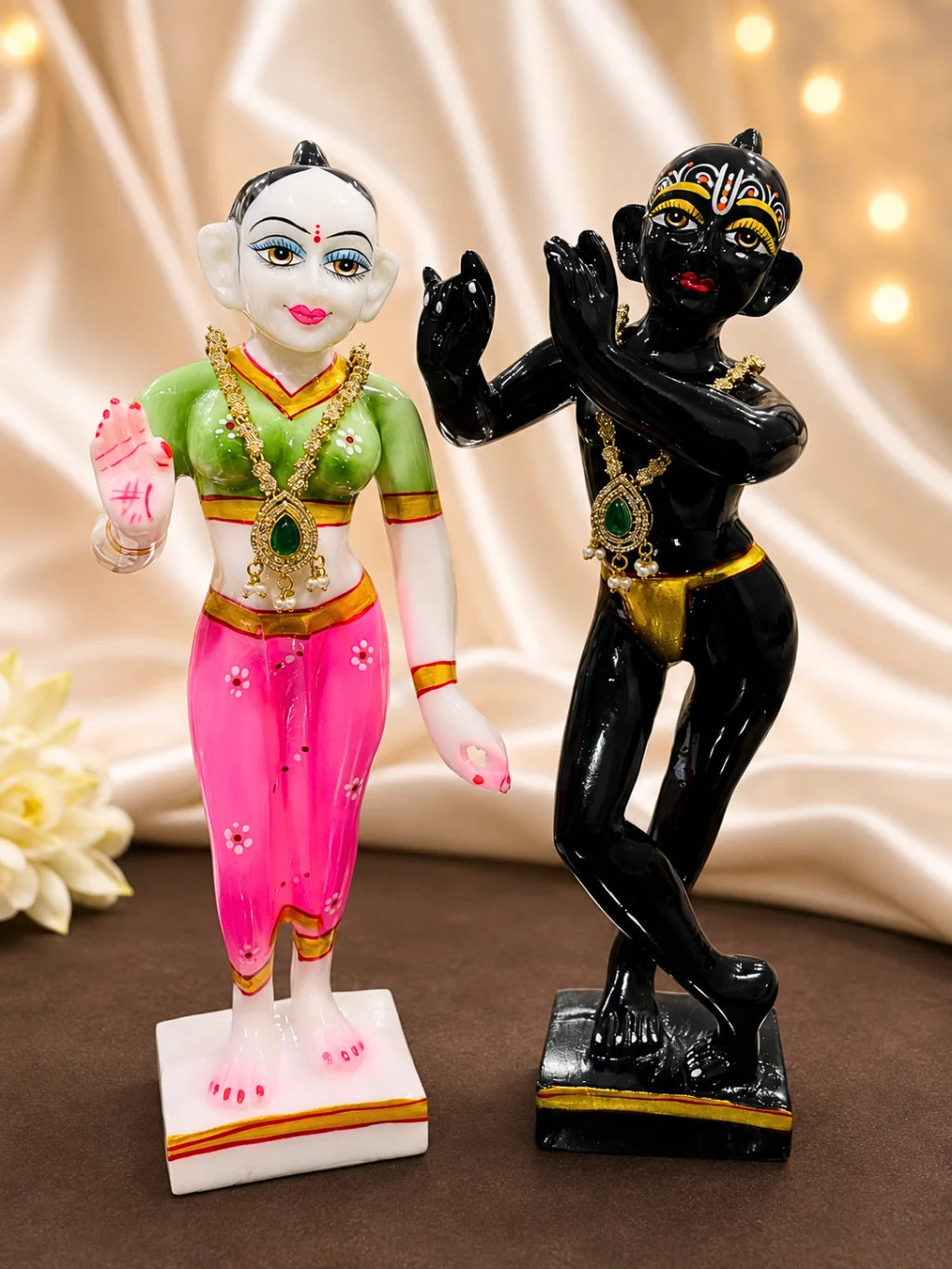 Harit Manjari Haar for Radha Krishna