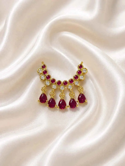 Harit Ratna AD Choker for Deity