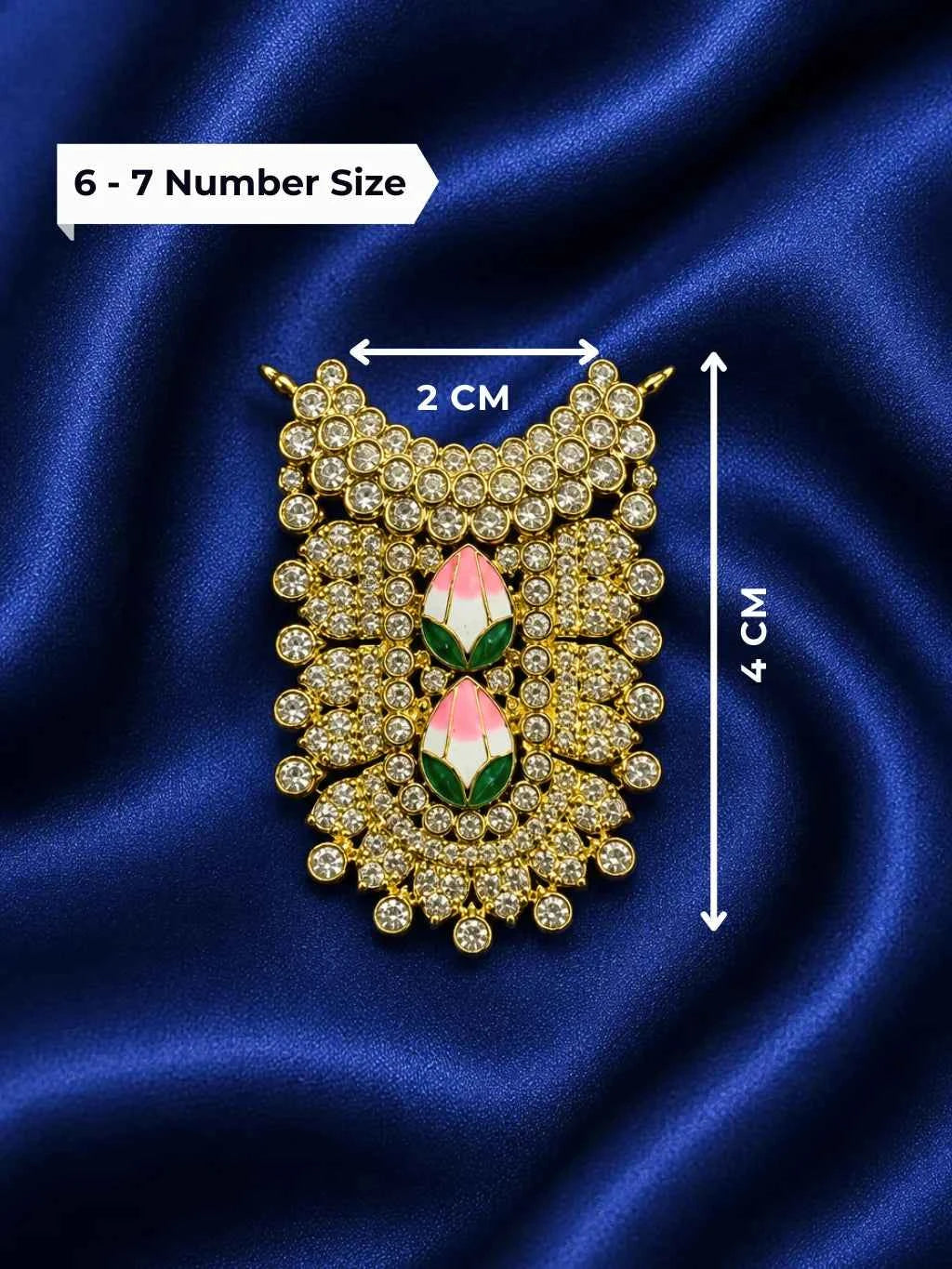 Kamalika AD Necklace for Deity