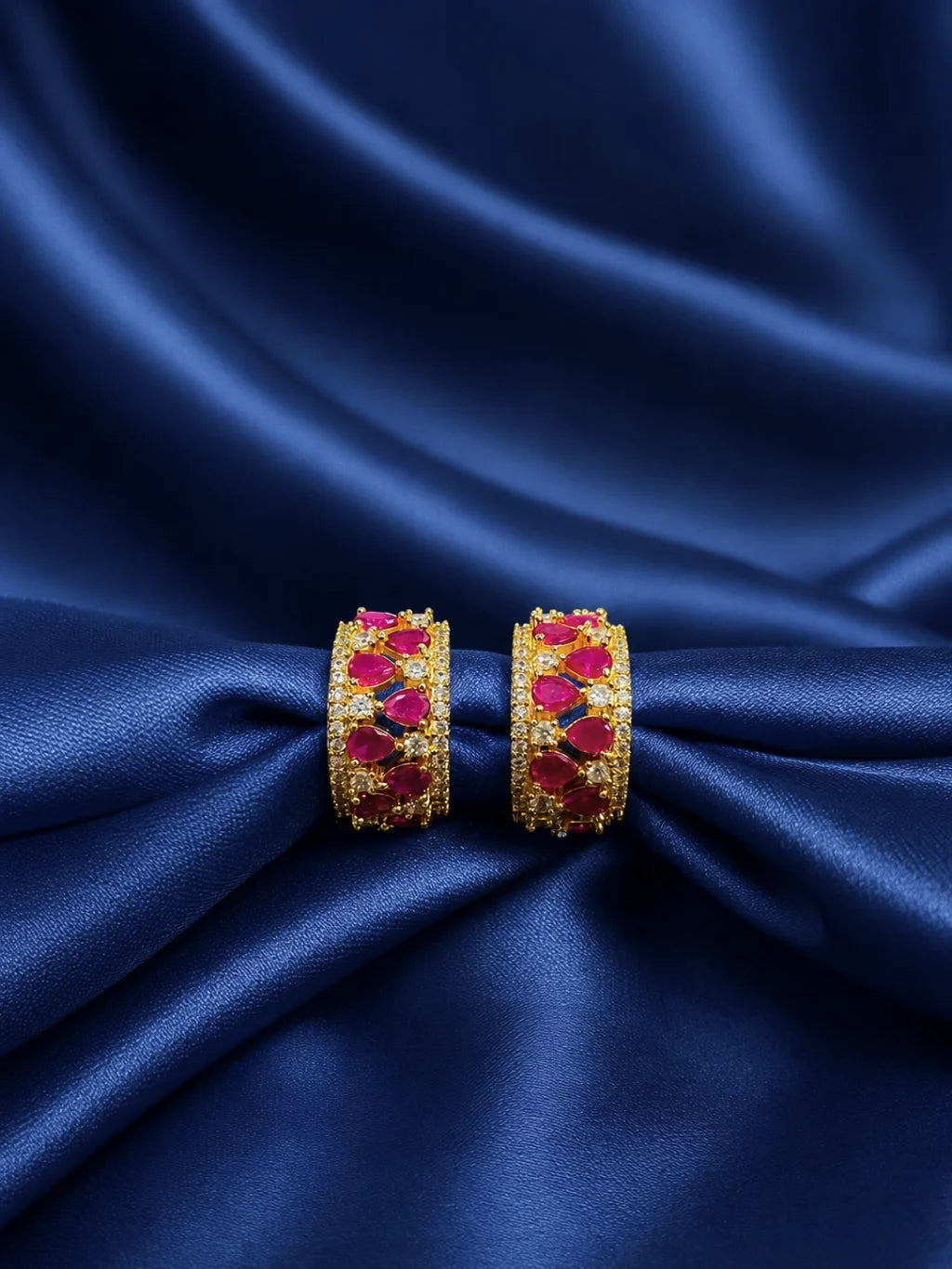 Kanak AD Bangles for Laddu Gopal with sparkling American Diamond stone work