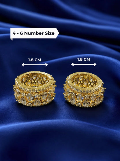 Kanak AD Bangles for Laddu Gopal with sparkling American Diamond stone work