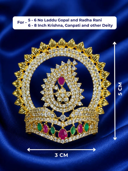 Kanak Chandrika AD Mukut for Deity (4)