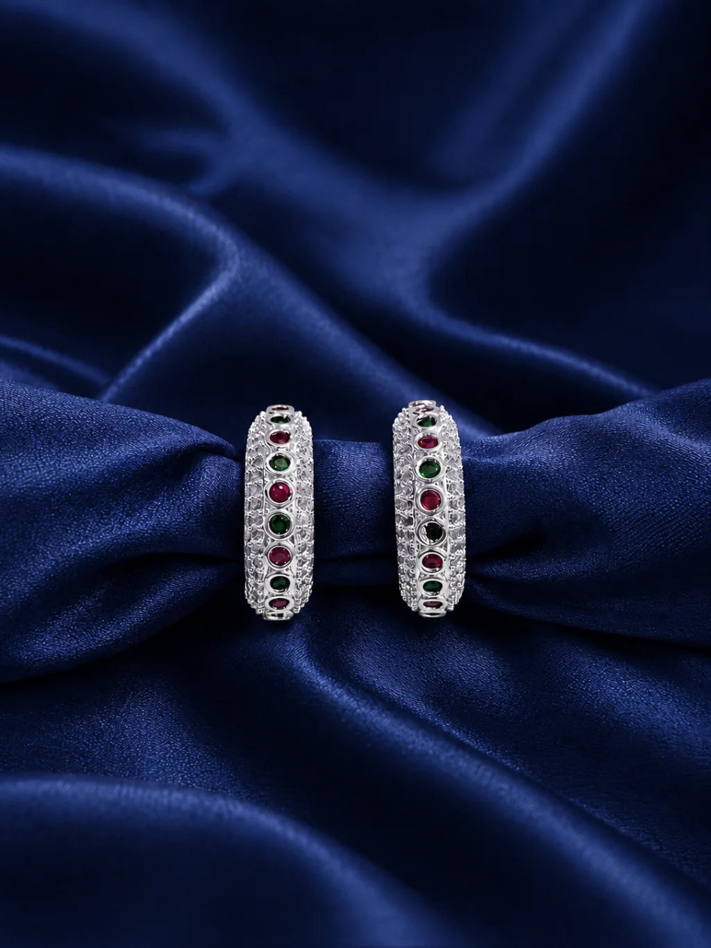 Kriti AD Stone Bangles for Laddu Gopal with sparkling American diamond stone work