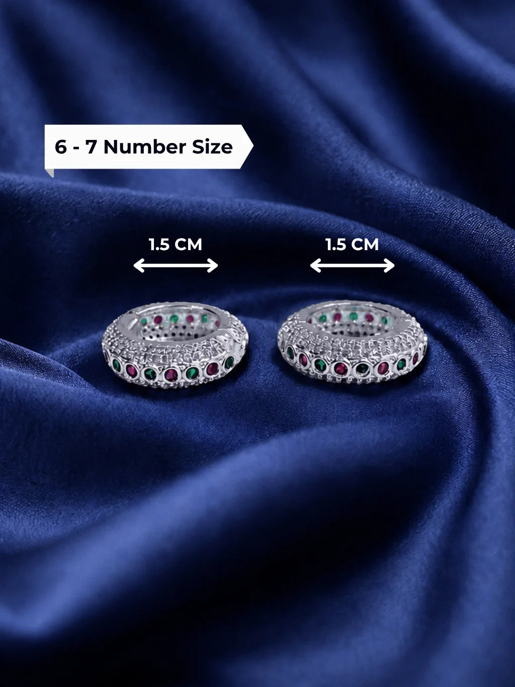 Kriti AD Stone Bangles for Laddu Gopal with sparkling American diamond stone work