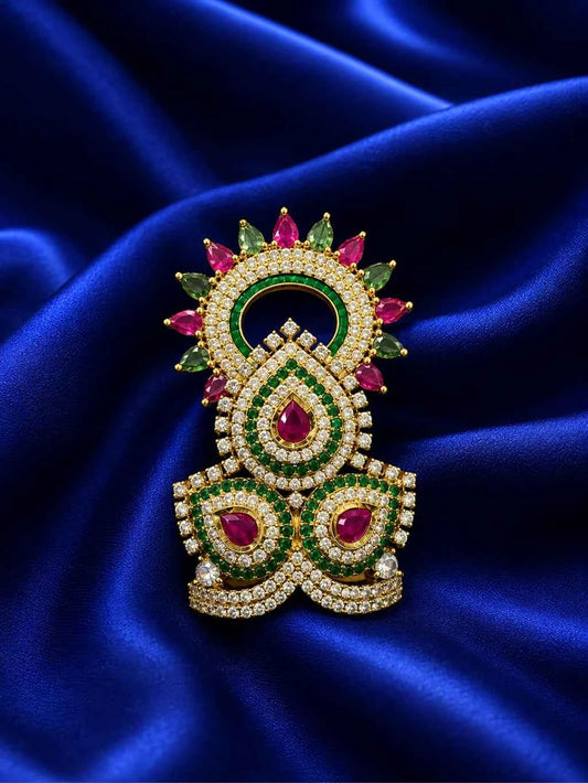 Kriti AD Stone Mukut for Deity