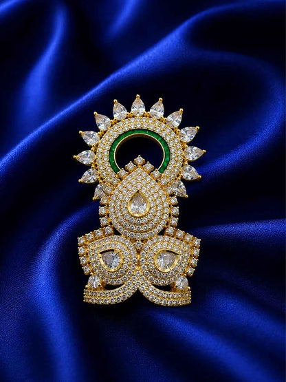 Kriti AD Stone Mukut for Deity