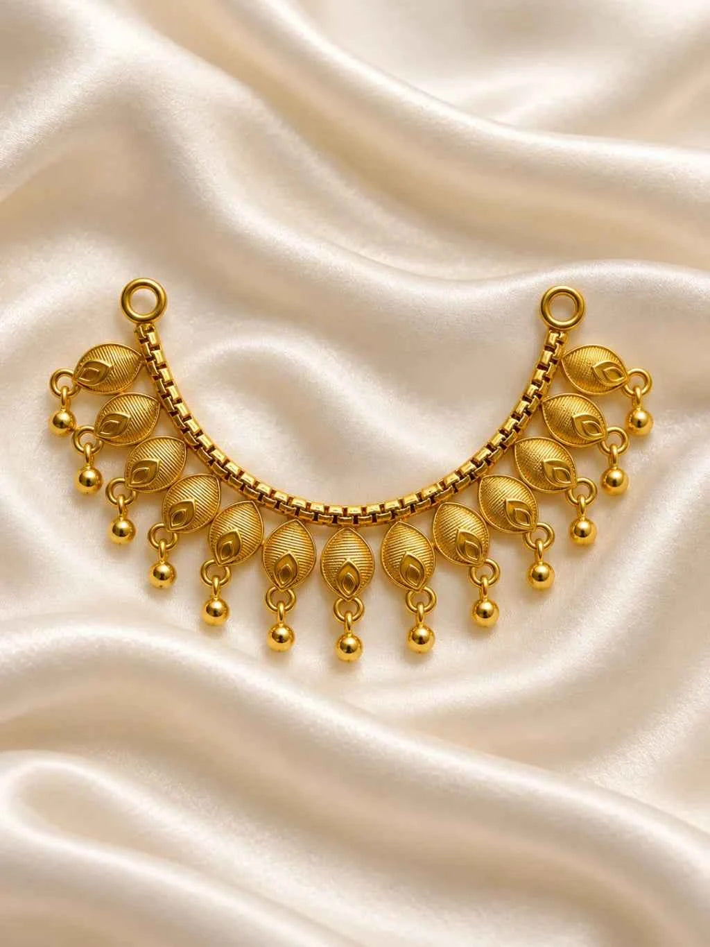 Kusum Lata Gold Plated Haar for Deity