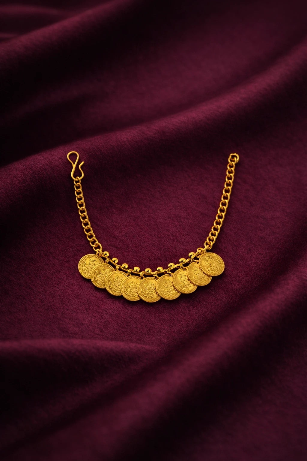 Golden Coin Laddu Gopal Jewellery – Premium Shringar 