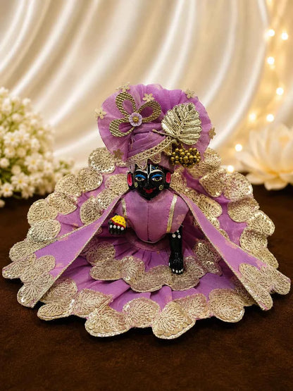 Lavanya Chanderi Poshak for Laddu Gopal