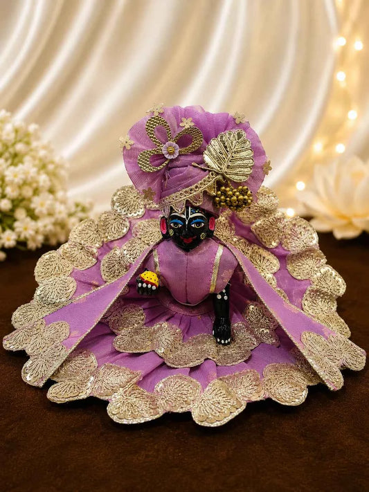 Lavanya Chanderi Poshak for Laddu Gopal