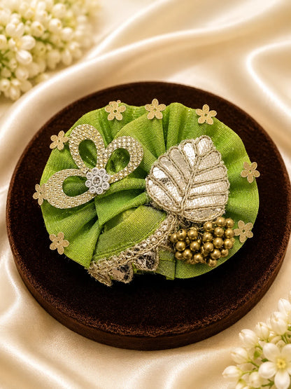 Lavanya Chanderi Poshak for Laddu Gopal crafted with premium Chanderi fabric and elegant traditional design