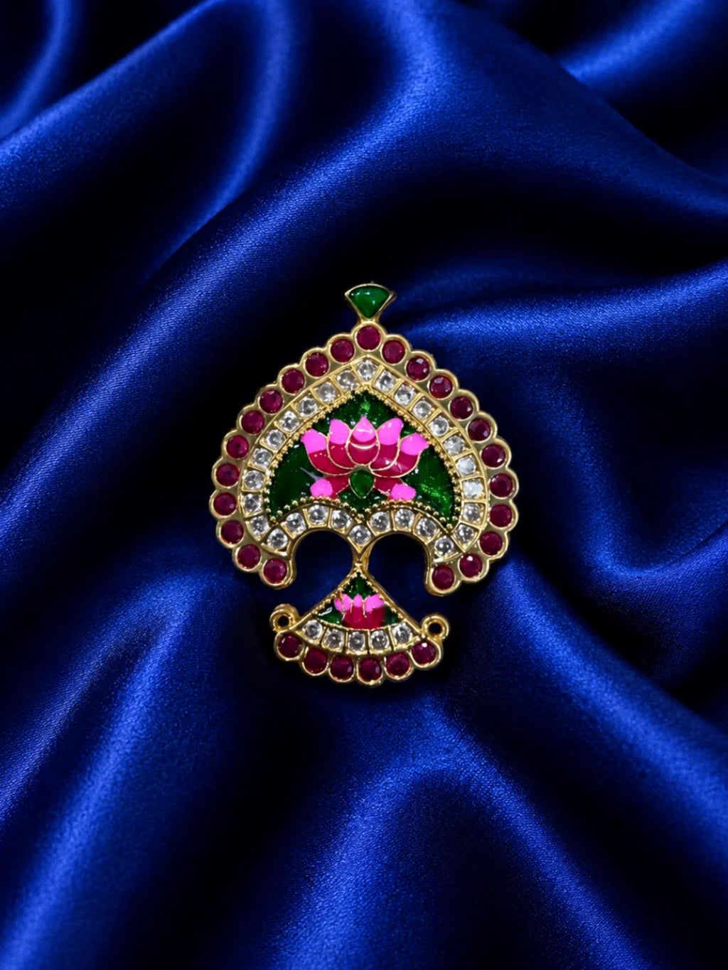 Lotus Rajsi AD Seep Mukut for Deity