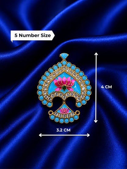 Lotus Rajsi AD Seep Mukut for Deity