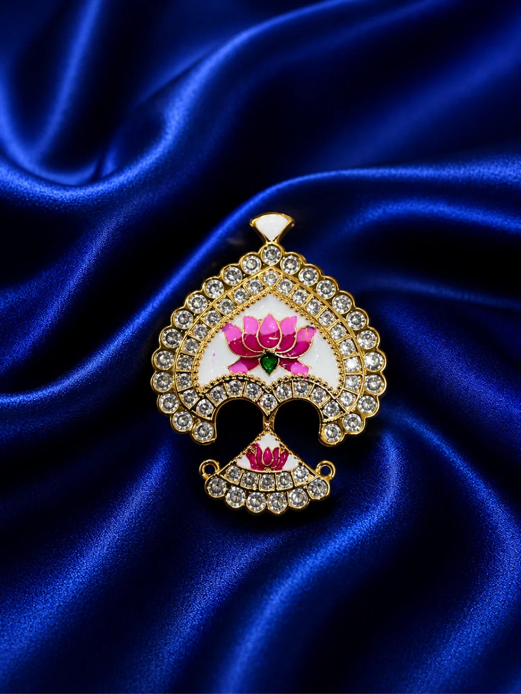 Lotus Rajsi AD Seep Mukut for Deity