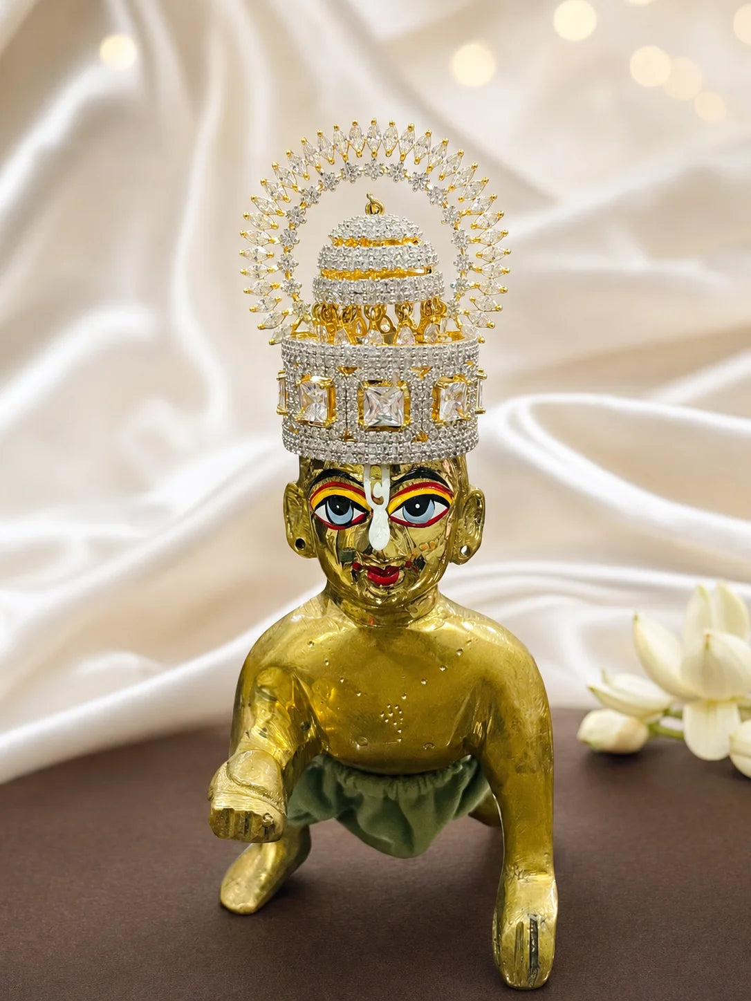 Maharaj Chhatra AD Mukut for Deity